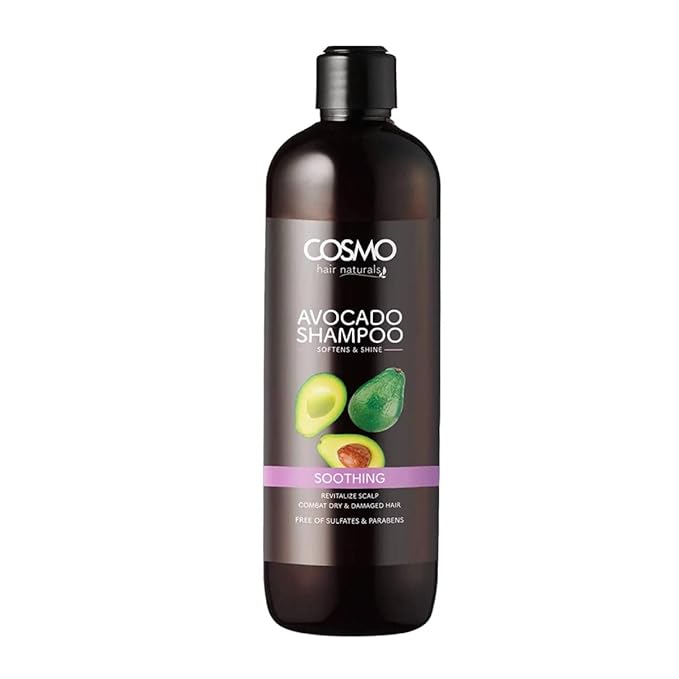 Cosmo Hair Naturals Avocado Soothing Shampoo 480ml
