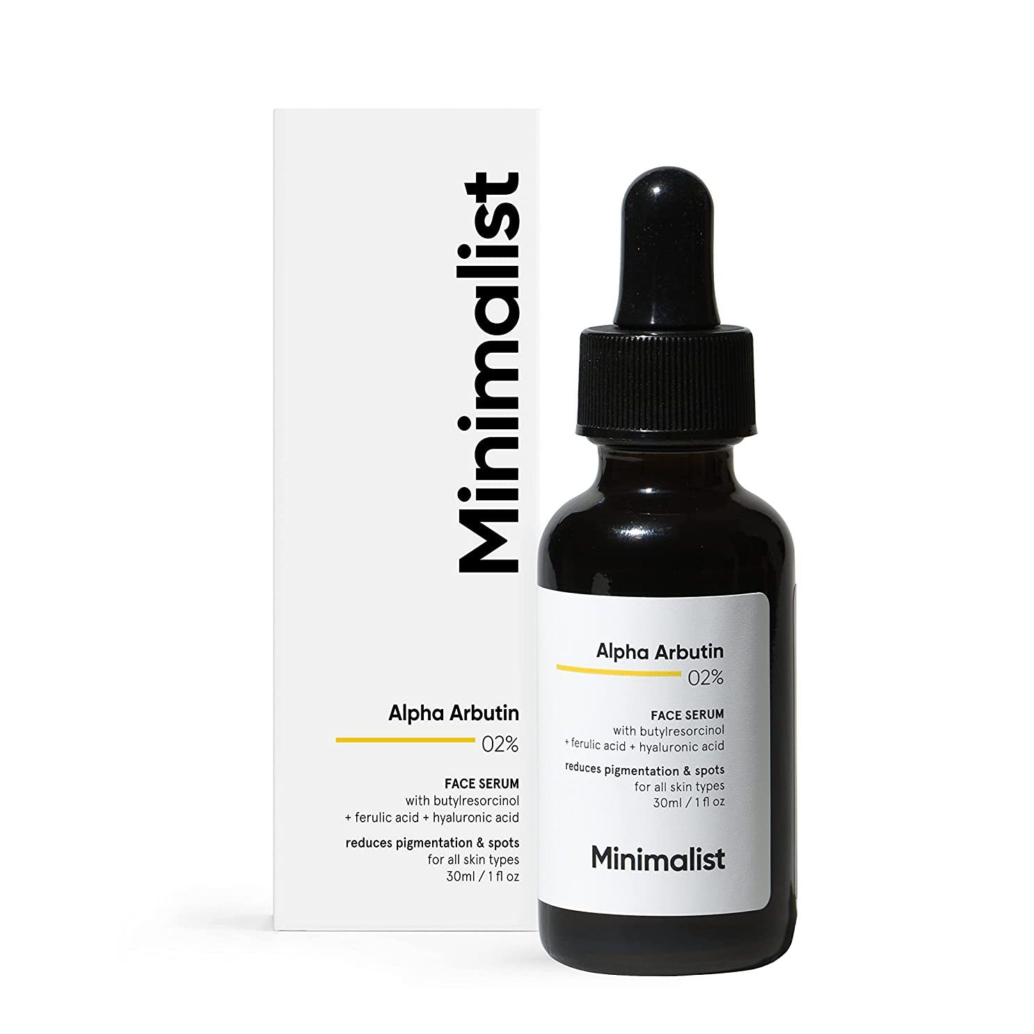 Minimalist 2% Alpha Arbutin Face Serum 30ml