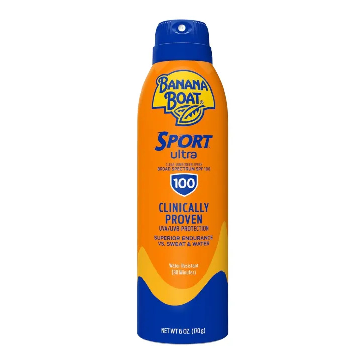 Banana Sport SPF 100 Sunscreen Spray 6oz