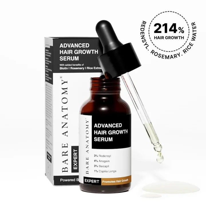 Bare Anatomy Advanced Hair Growth Serum 3% Redensyl 30ml