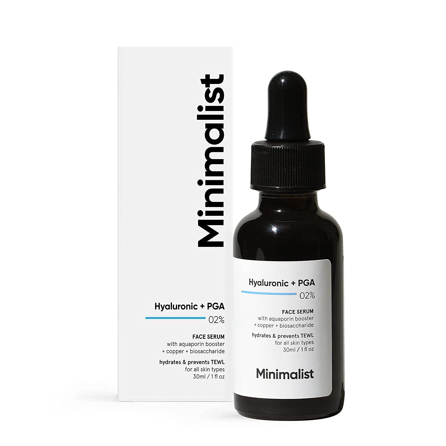 Minimalist 2% Hyaluronic Acid PGA Hydrating Serum 30ml