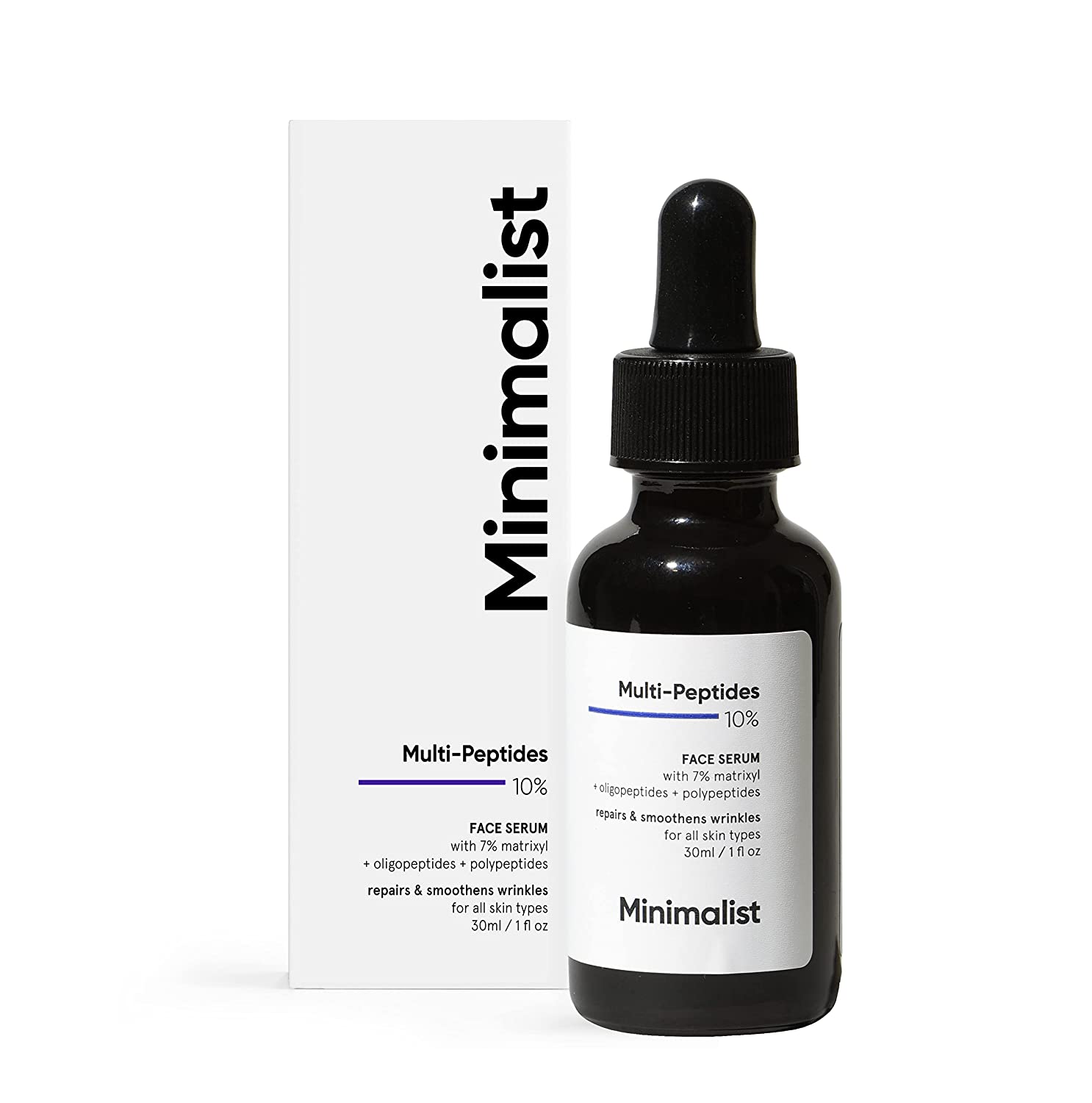 Minimalist Multi Peptide Night Face Serum 30ml
