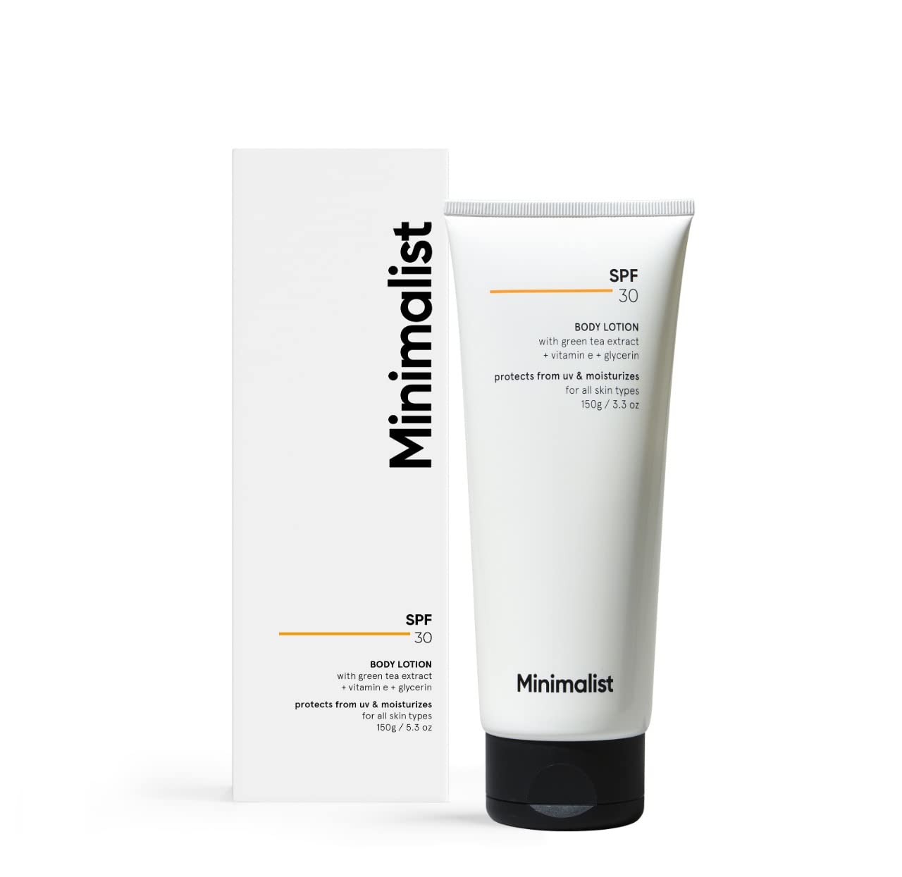 Minimalist SPF 30 Body Sunscreen Lotion 150ml