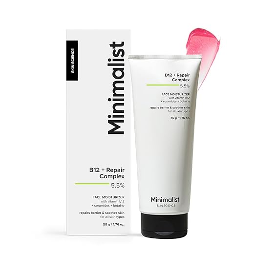 Minimalist Vitamin B12 Ceramide Barrier Repair Moisturizer 50g