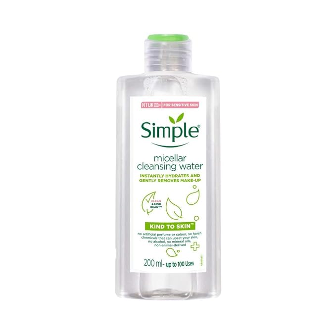 Simple Kind To Skin Micellar Cleansing Water 200ml
