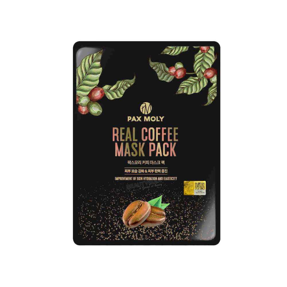 Pax Moly Real Coffee Sheet Mask Pack Of 5