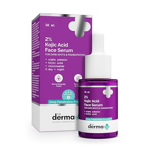 The Derma Co 2% Kojic Acid Face Serum With 1% Alpha Arbutin 30ml