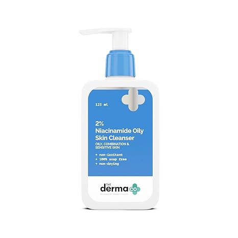 The Derma Co 2% Niacinamide Oily Skin Cleanser 125ml