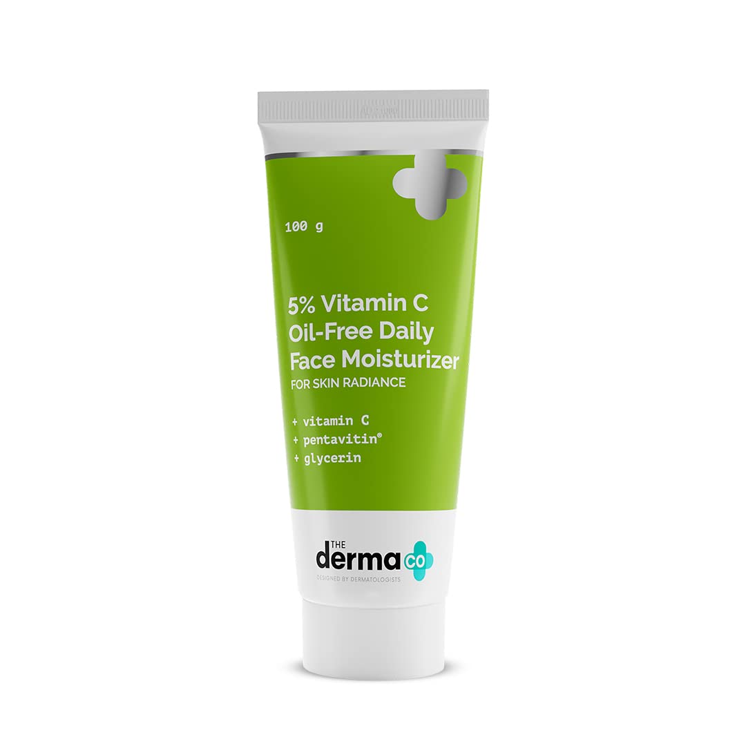The Derma Co 5% Vitamin C Oil-Free Face Moisturizer 100g