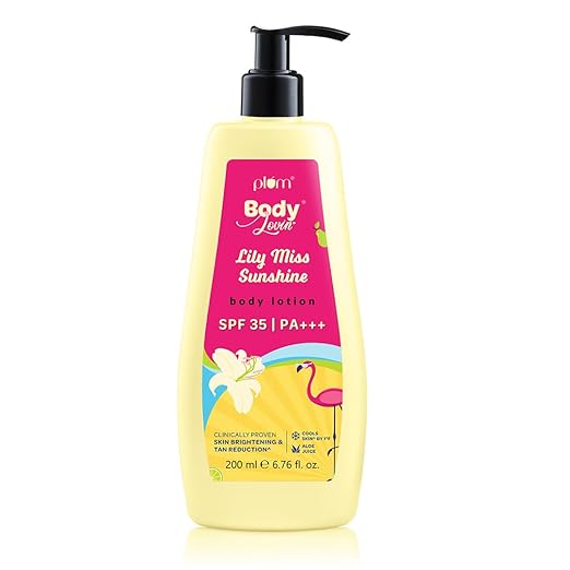 Plum BodyLovin’ Lily Miss Sunshine Sunscreen Body Lotion SPF35 PA+++ 200ml
