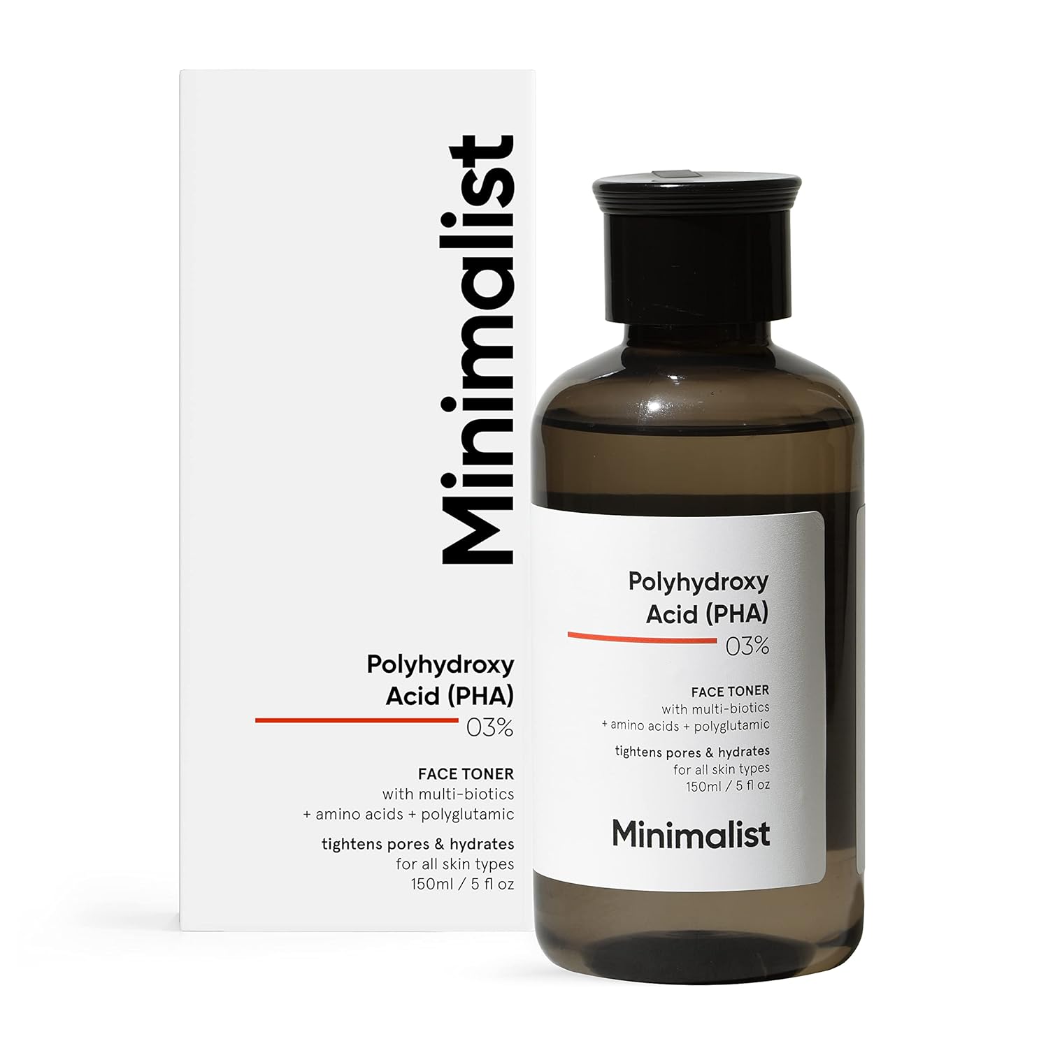 Minimalist PHA 3% Alcohol-Free Face Toner 150ml