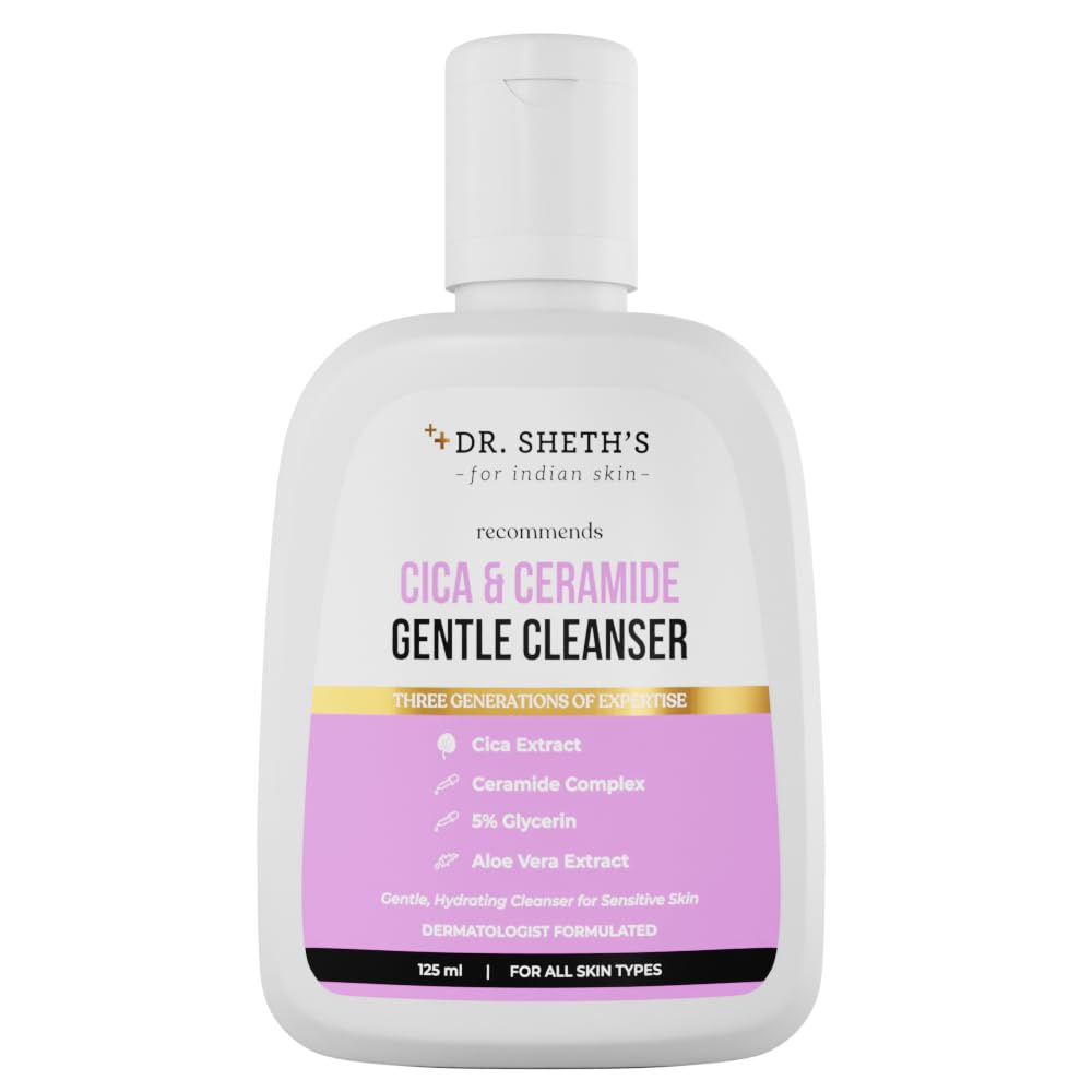 Dr Sheth’s Cica & Ceramide Gentle Cleanser 100ml