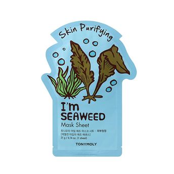 Tonymoly I’m Seaweeds Sheet Mask Pack Of 2 (21g Each)