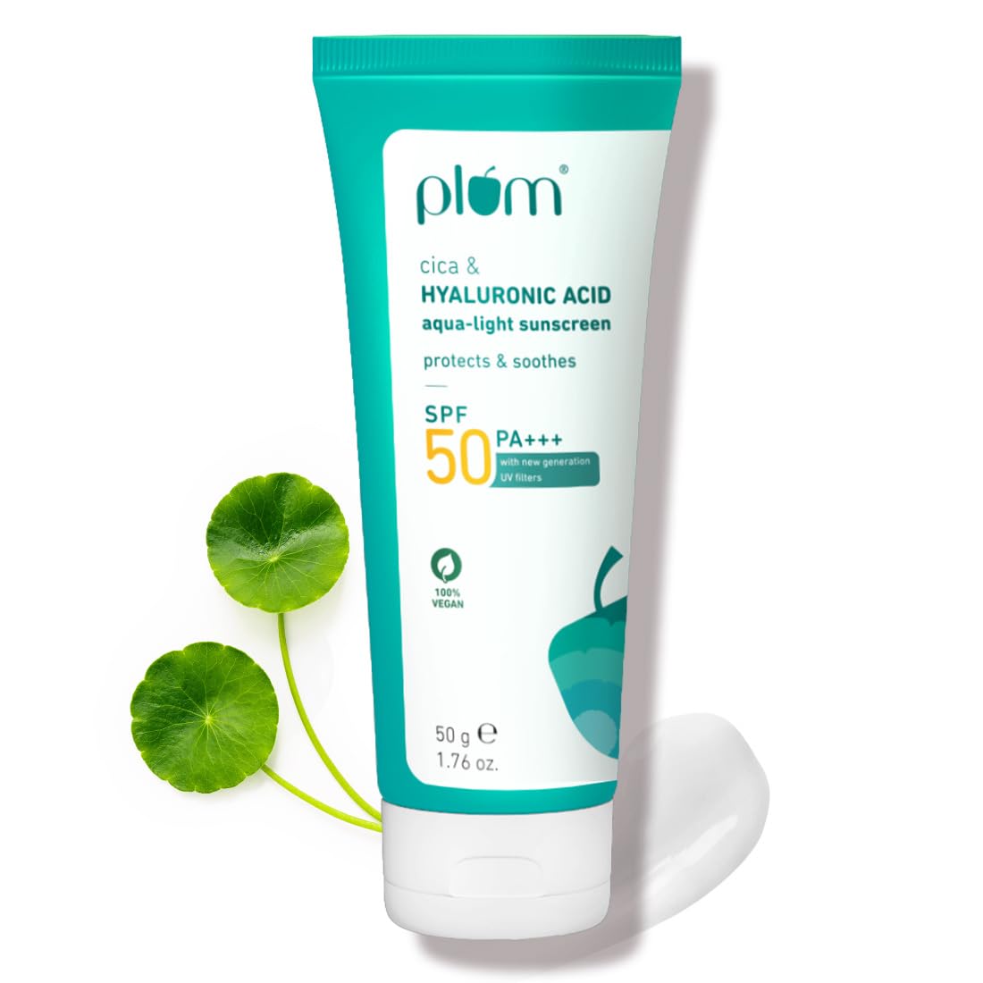 Plum Cica & Hyaluronic Acid Aqua-Light Sunscreen SPF50 PA+++ 50ml