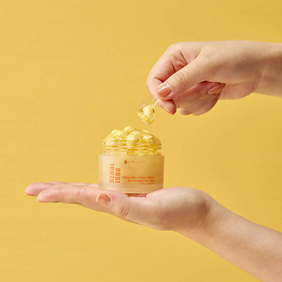 K-Secret Seoul 1988 Capsule Cream With 5% Niacinamide & Yuja 50ml