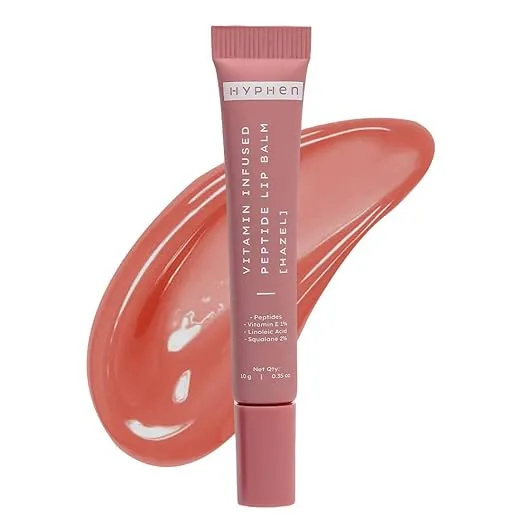 Hyphen Vitamin-Infused Peptide Tinted Lip Balm Hazel 10g