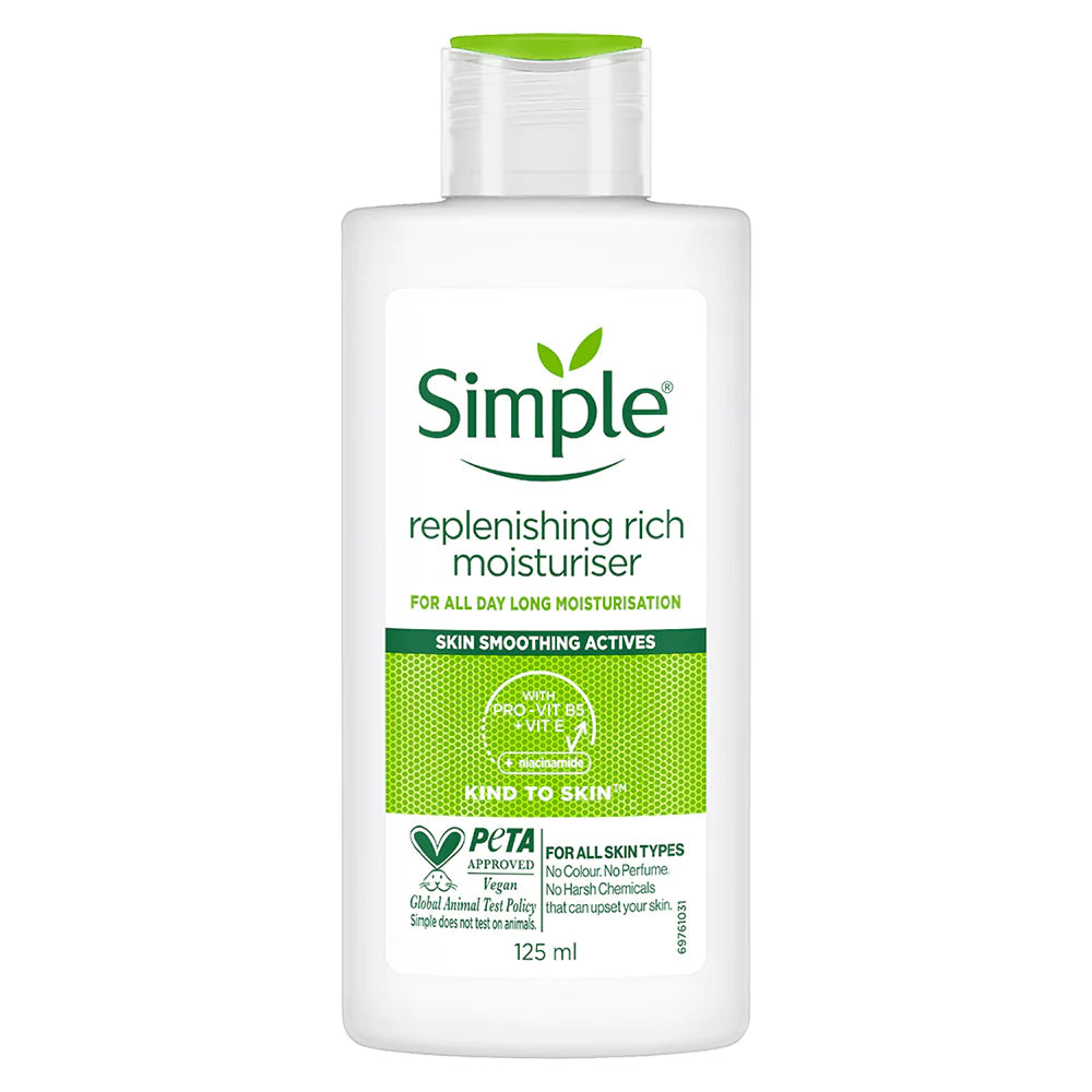 Simple Replenishing Rich Moisturiser 125ml