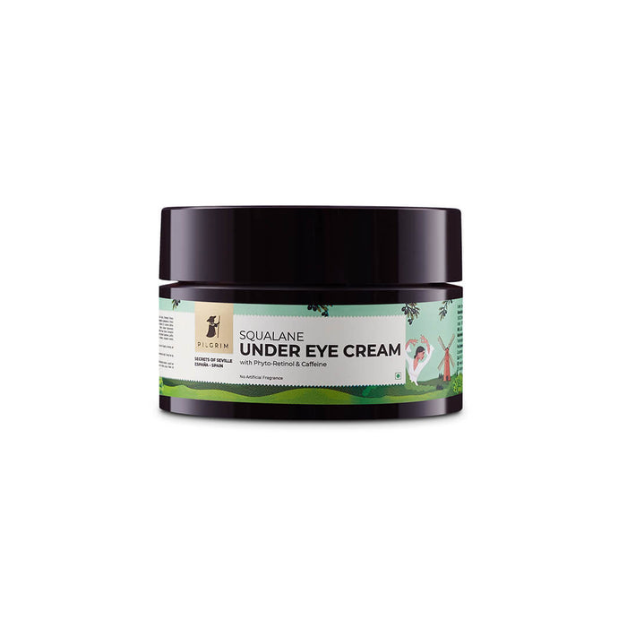Pilgrim Squalane Under Eye Cream With Phyto-Retinol & Caffeine 30g