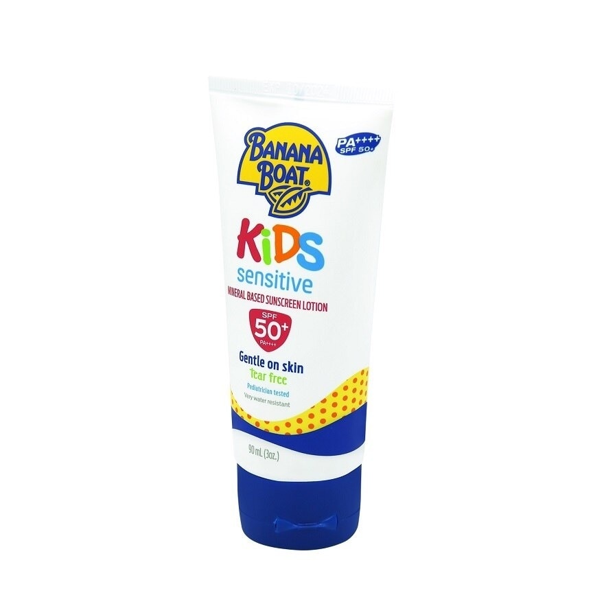 Banana Boat Kids Sensitive Mineral Sunscreen SPF50+ 90ml