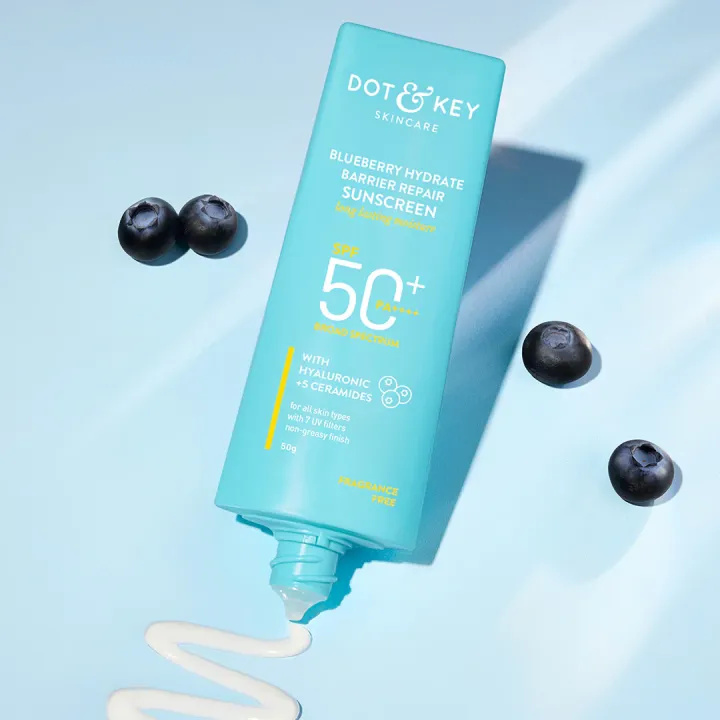Dot & Key Blueberry Hydrate Barrier Repair Sunscreen SPF50+ PA++++ 50g
