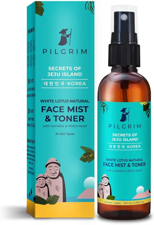 Pilgrim Korean White Lotus Refreshing Face Mist & Toner 100ml