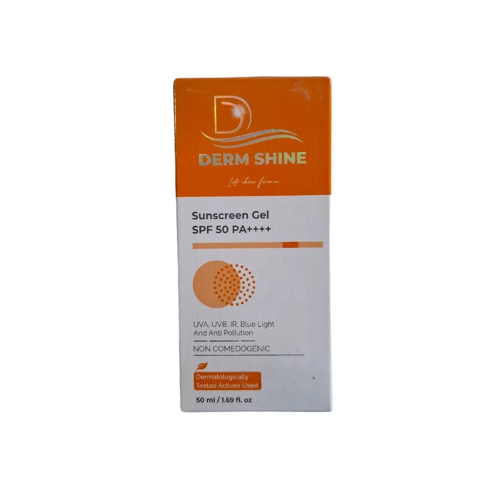 Derm Shine Sunscreen Gel SPF 50 PA++++ - 50ml