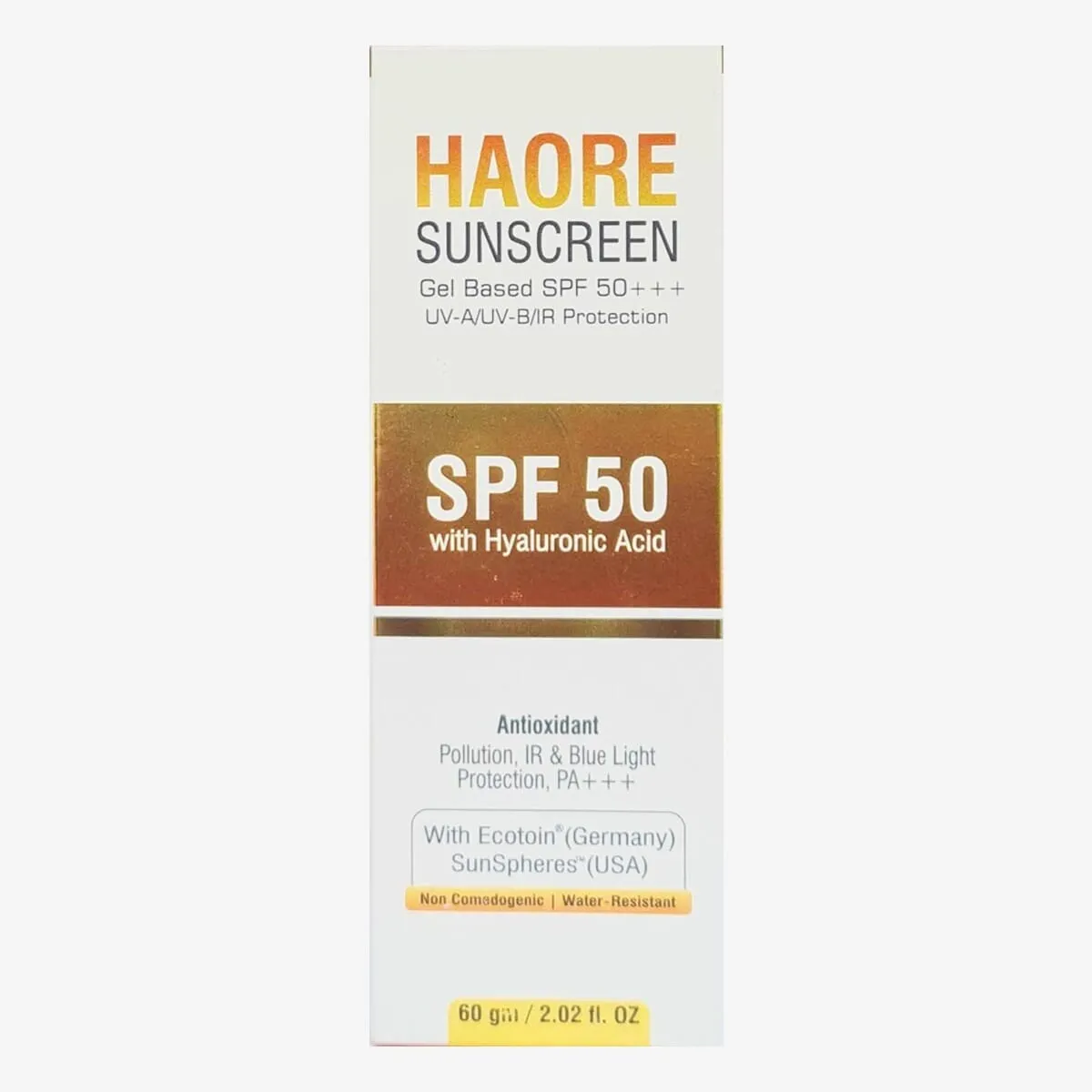 Haore Sunscreen Gel Spf50 - 60gm