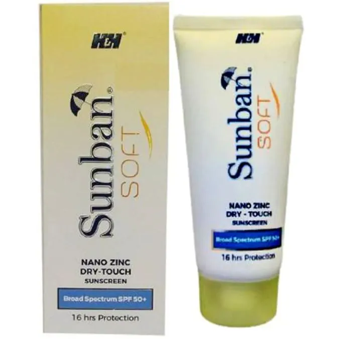 Sunban Soft Spf 50+ Sunscreen Gel - 75 Gm