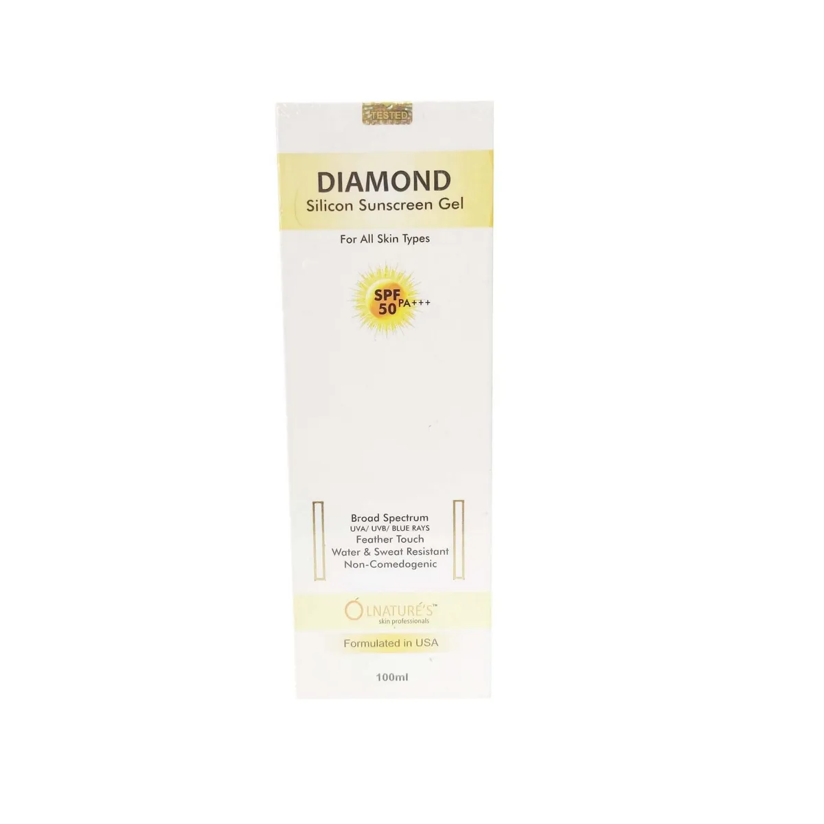 Olnatures Diamond Silicone Sunscreen Gel - 100ml