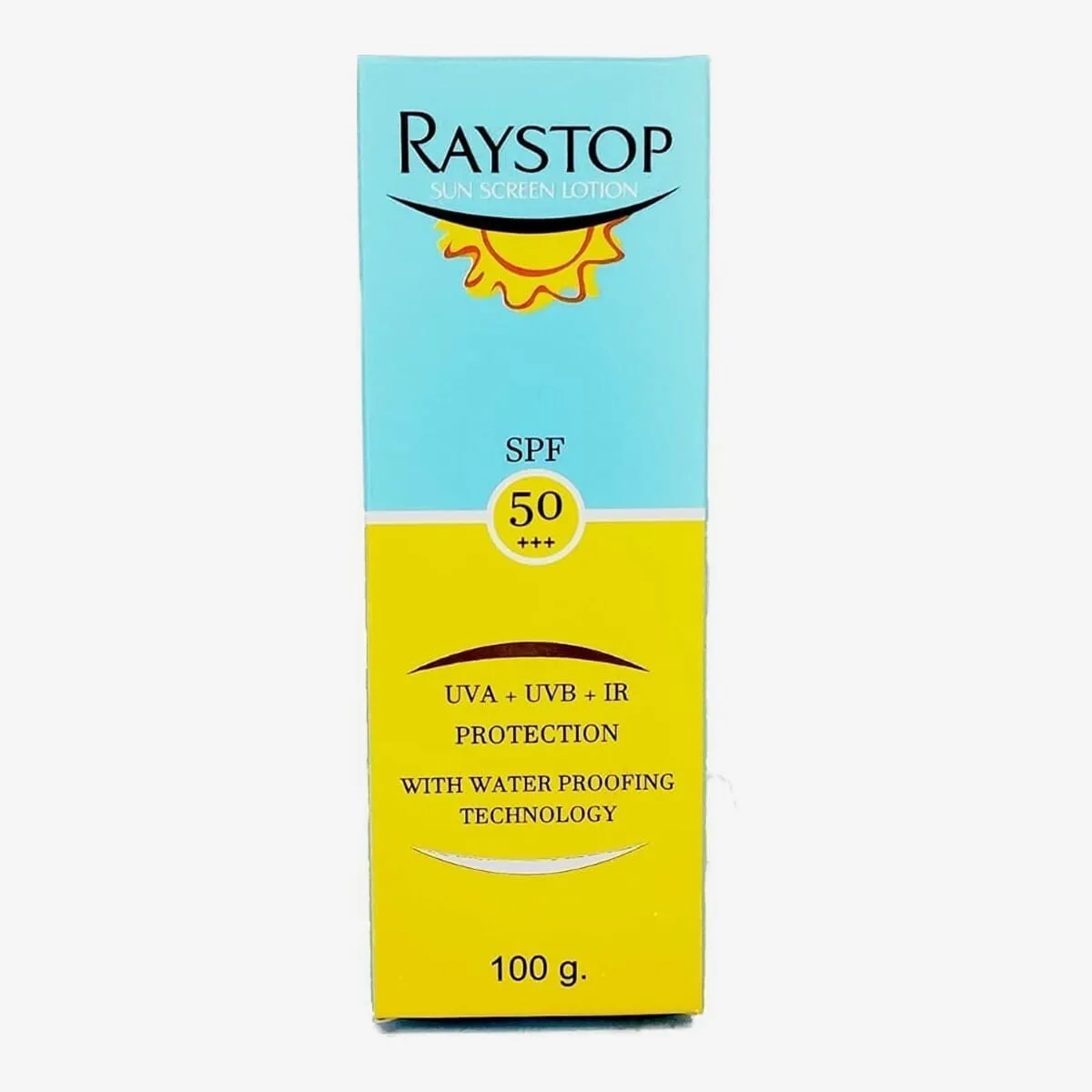Raystop Sunscreen Lotion Spf 50+++ - 100 Gm
