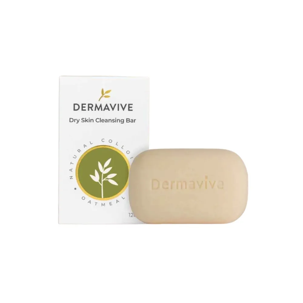 Dermavive Dry Skin Cleansing Bar - 120gm