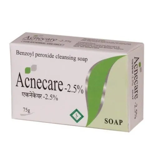 Acnecare Benzoyl Peroxide 2.5% Soap - 75Gm