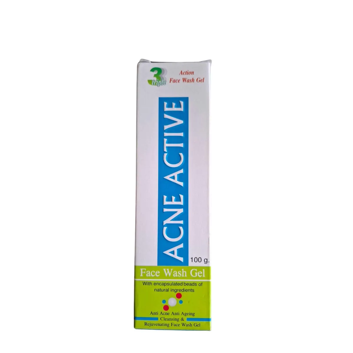 Acne Active Face Wash Gel - 100gm