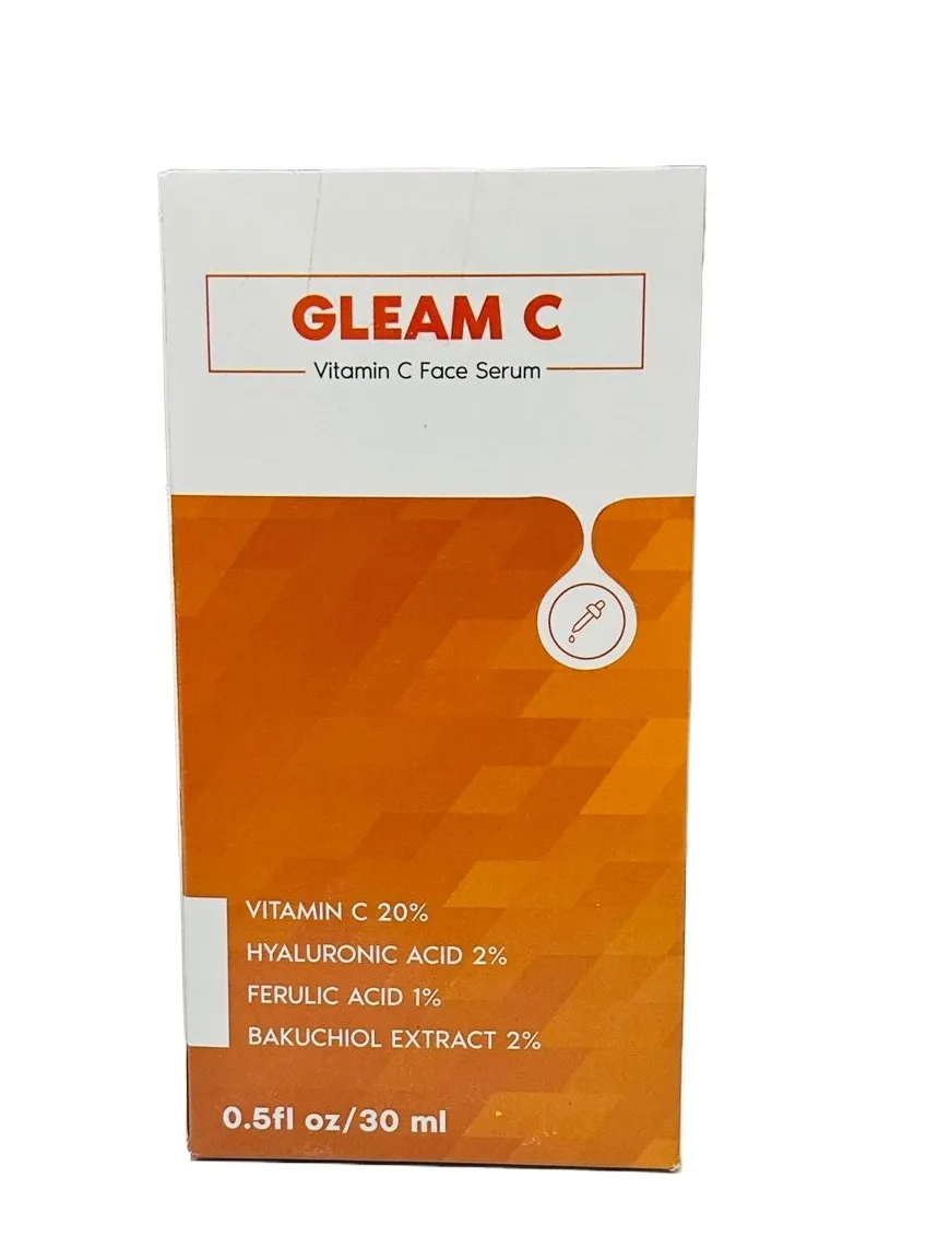 Gleam C 20% Face Serum Vitamin-C - 30Ml 