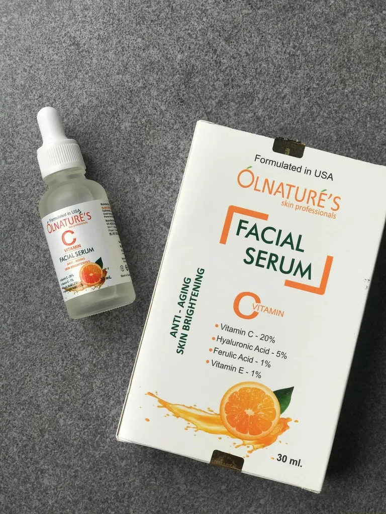 Olnatures 20% Vitamin C Facial Serum - 30ml