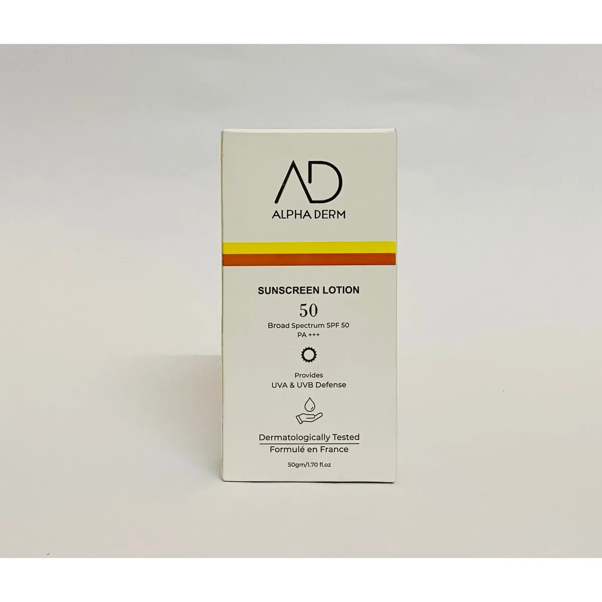 Alpha Derm Sunscreen Lotion Spf 50 -  50 Gm