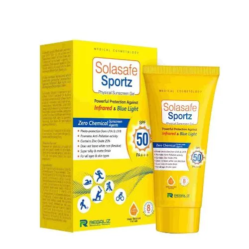 Solasafe Sportz Spf 50 Sunscreen Gel - 50G