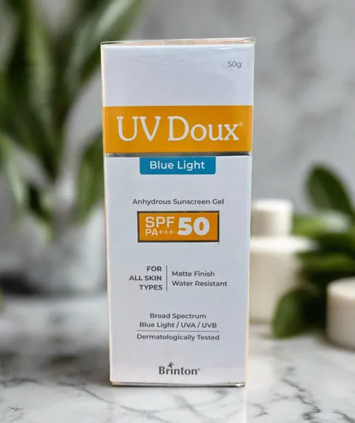 UV Doux Blue Light Anhydrous Sunscreen Gel - 50g