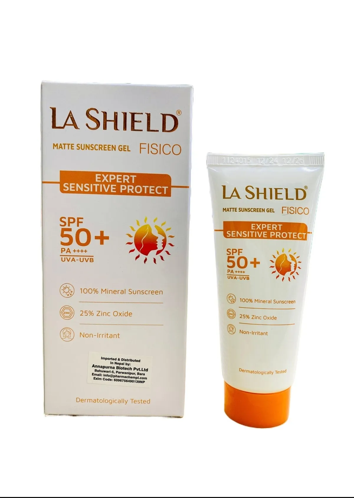 La Shield Fisico Spf50 Sunscreen Gel - 50 g 