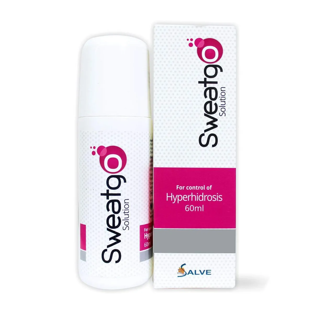 Sweatgo Hyperhidrosis Control Roll-On Solution - 60ml