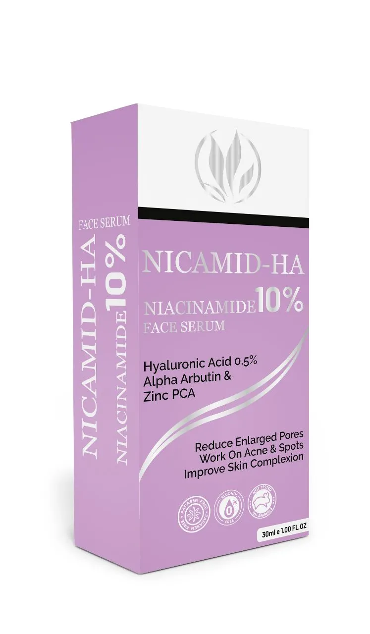 Nicamid-HA Serum Niacinamide, Hyaluronic Acid And Alpha Arbutin -  30ml