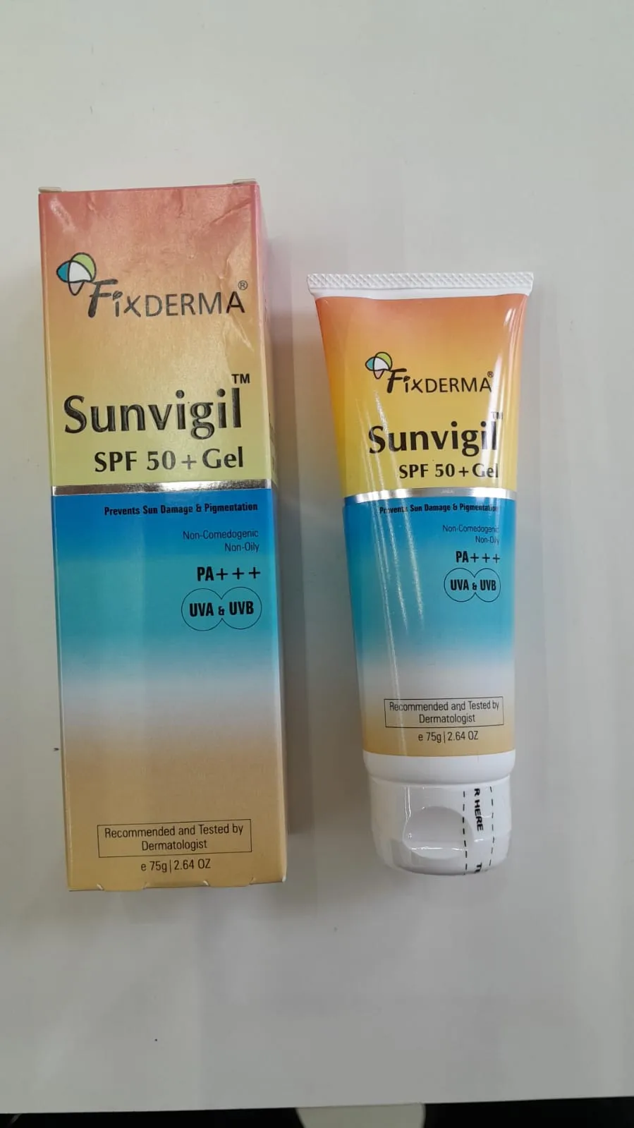 Fix Derma Sunvigil Spf50 Gel - 75g