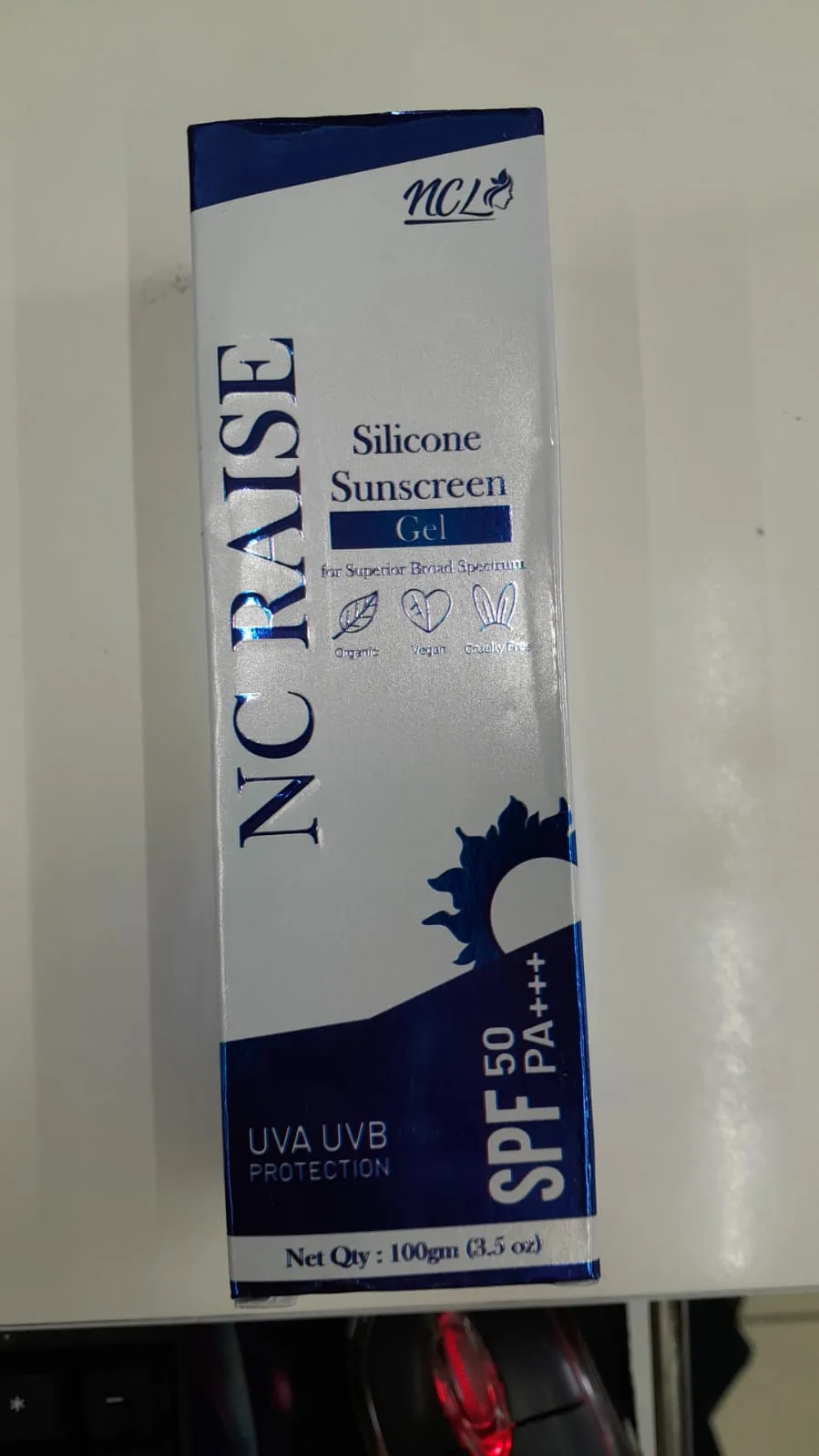 Nc Raise Sunscreen Spf50 Gel - 100gm