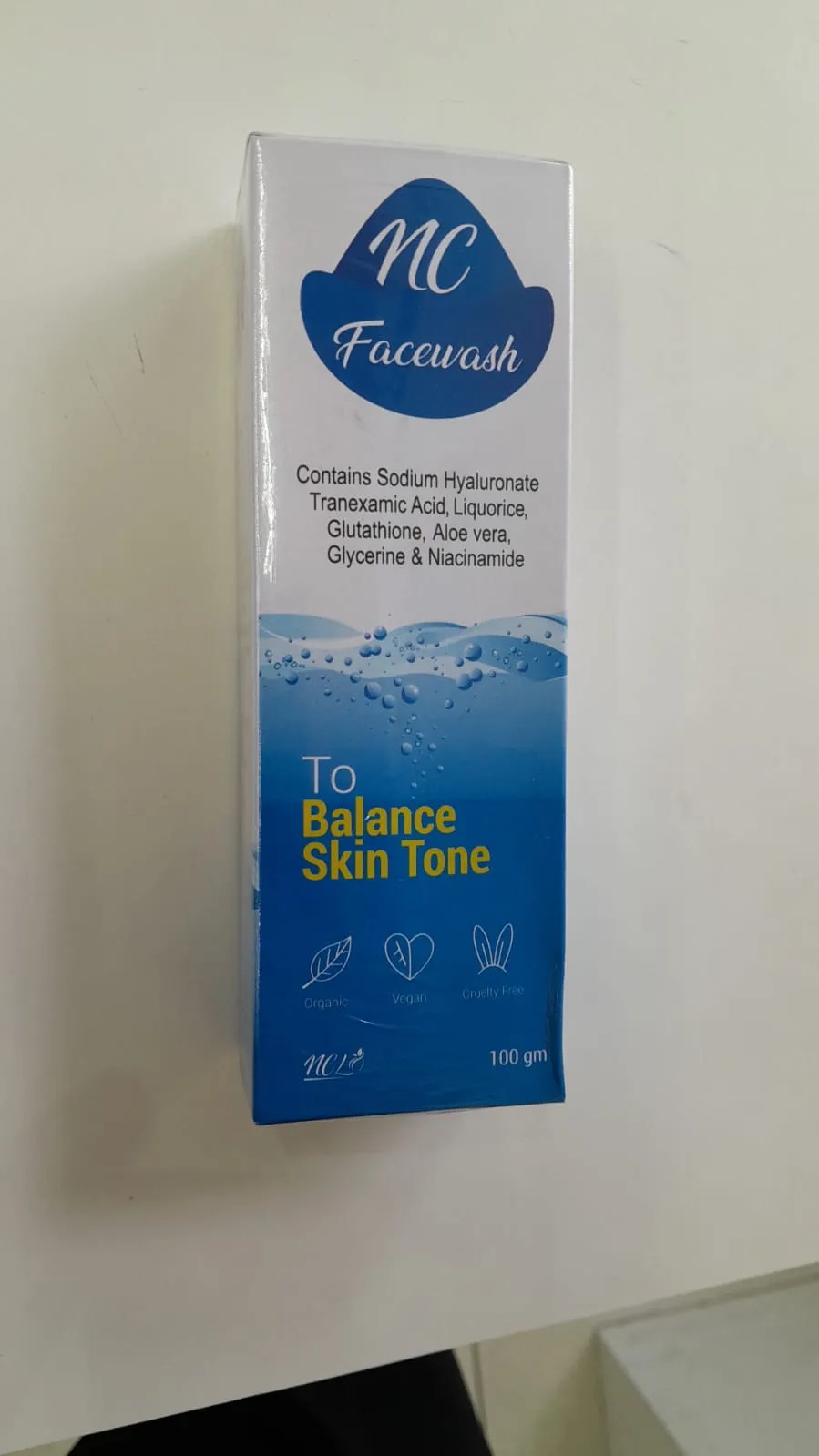 Nc Face Wash Glutathione, Tranexamic Acid & Niacinamide - 100gm