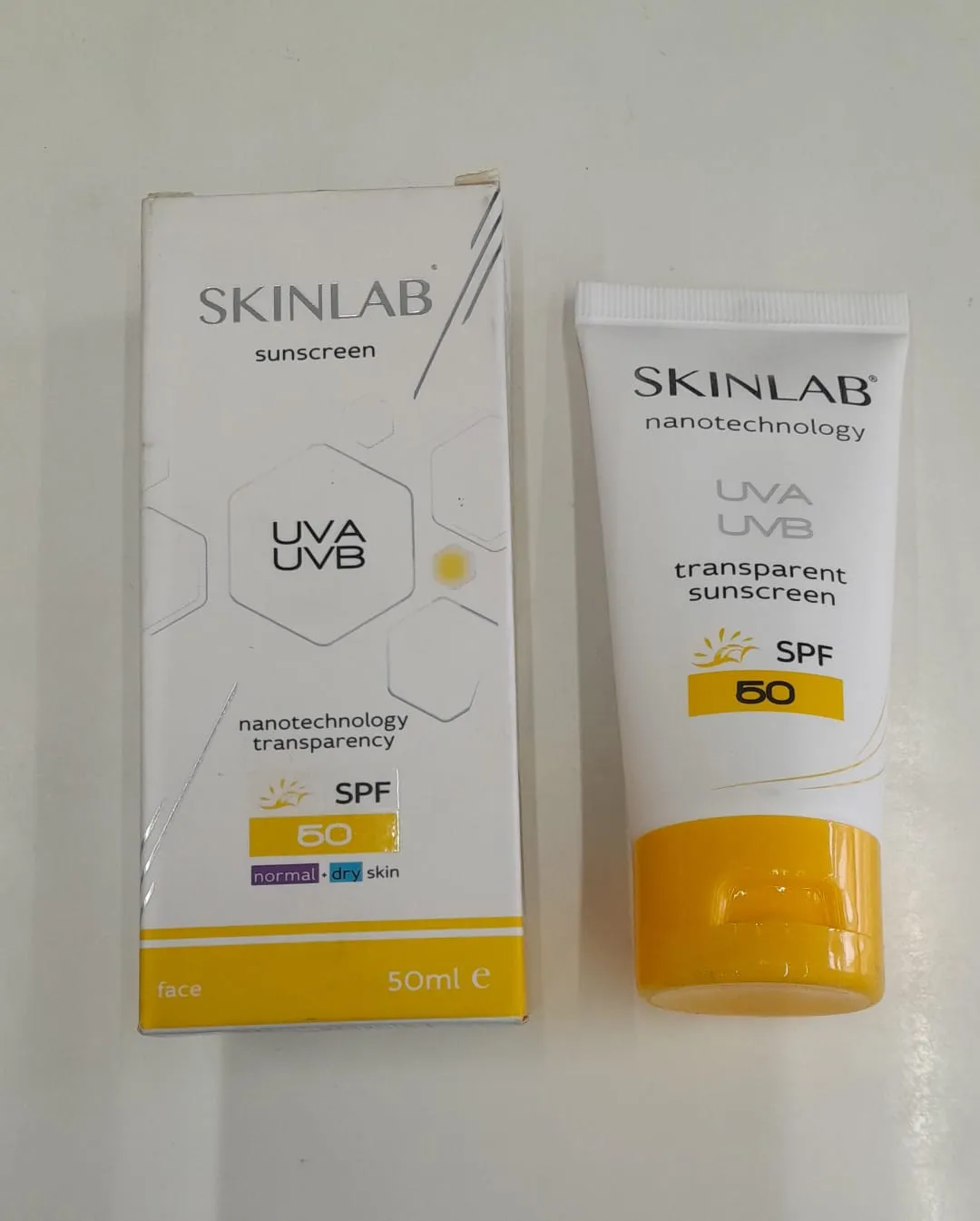 Skinlab Sunscreen SPF 50 UVA UVB Protection For All Skin Types - 100ml