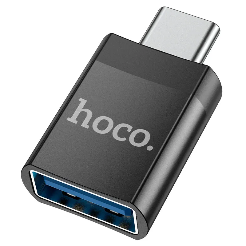 Hoco UA17 IP Male To Type C Female USB 2.0 Adapter
