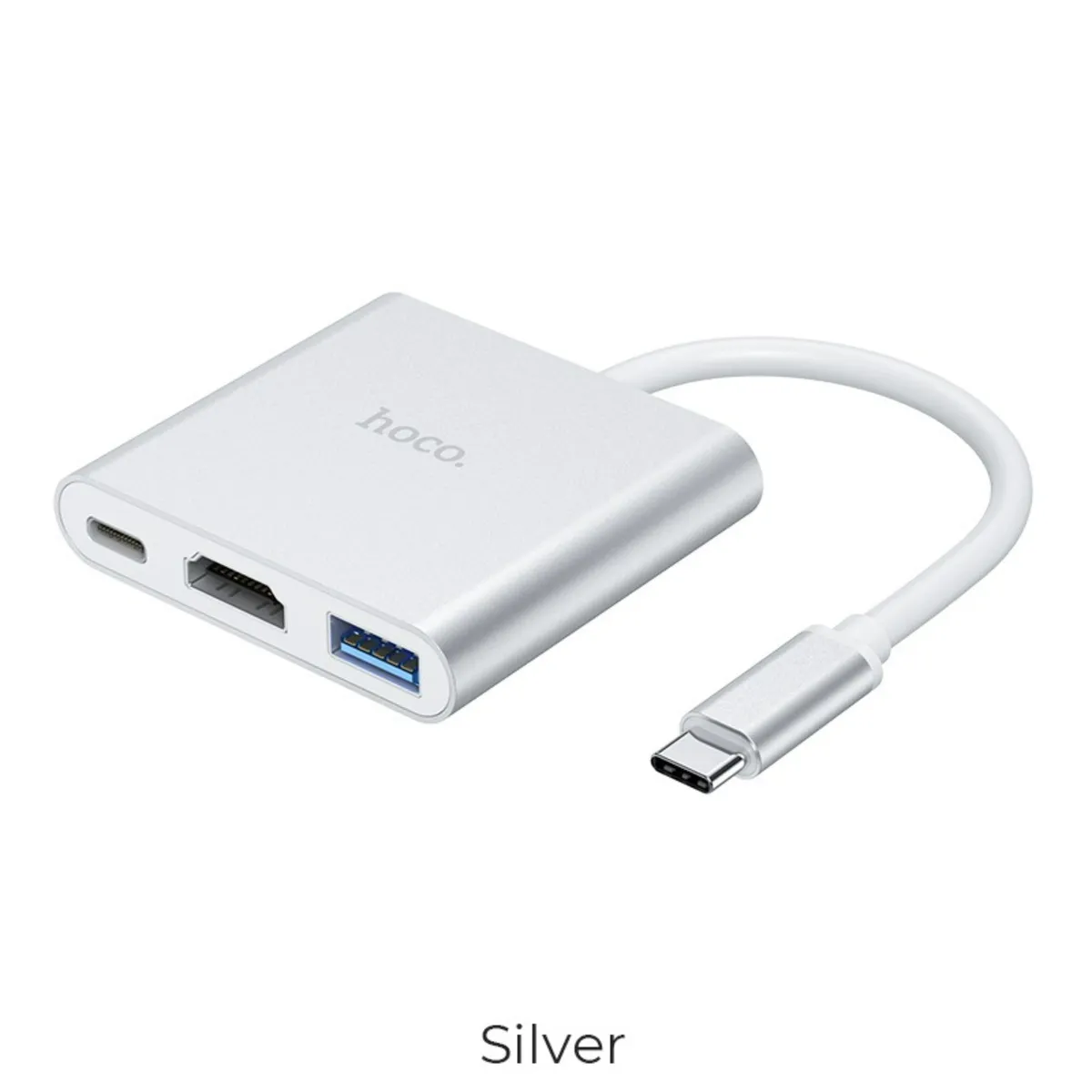 Hoco HB14 Type-C To USB 3.0 HDMI PD Adapter