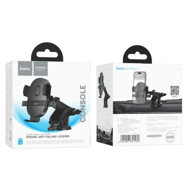 Hoco H19 Mighty One Button Center Console Car Holder