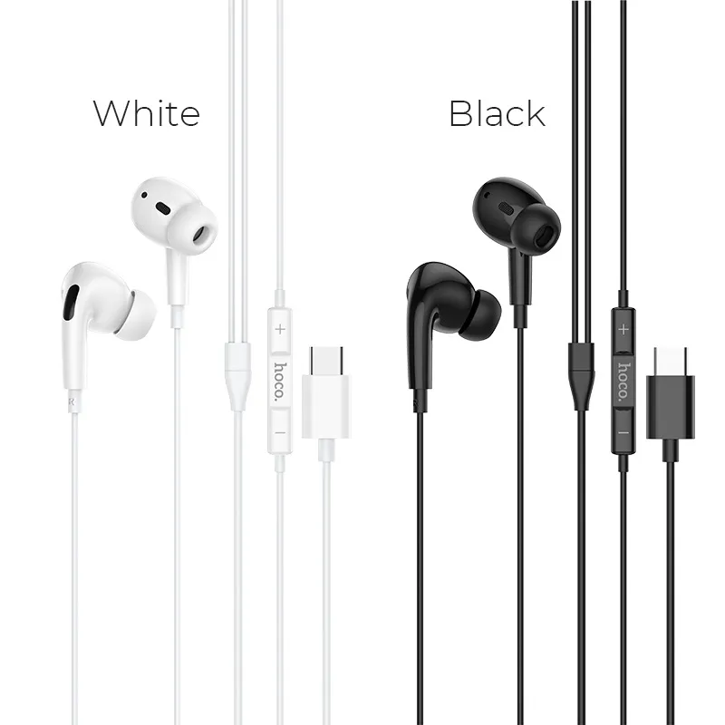 Hoco M1 Pro Type-C Wired Earphones With Mic