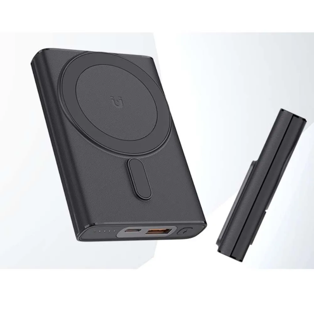 Ultima Boost 10K Mini 10000mAh Wireless Sleek & Compact Powerbank with 22.5W Fast Charging, Magsafe Compatible, Supports PD, QC3.0, 2 Way Charging Dual Ports for iPhone